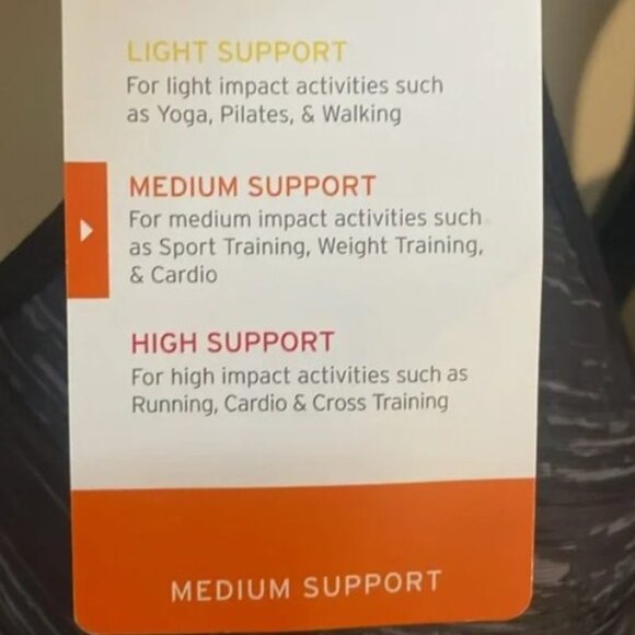 Champion Smooth Sports Bra Power Shape Concealing Petals Size Large - Picture 4 of 6